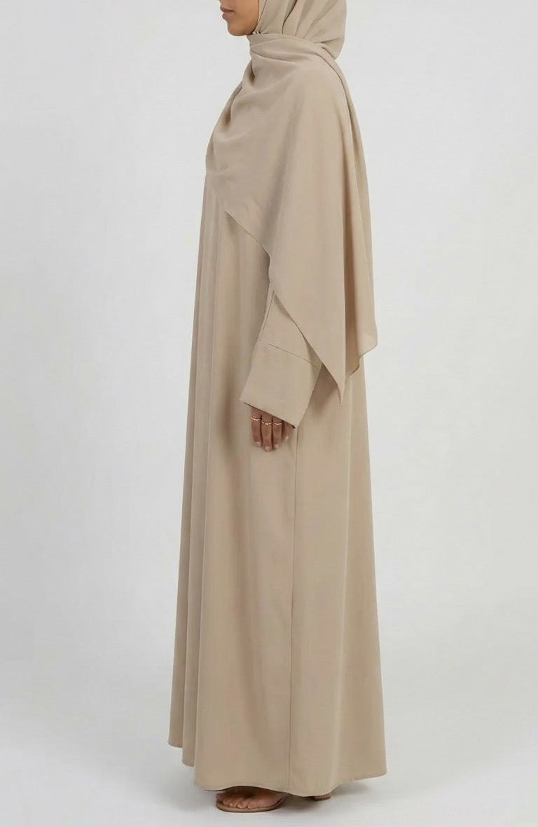 ABAYA L'ESSENCE BEIGE