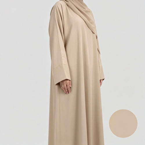 ABAYA L'ESSENCE BEIGE