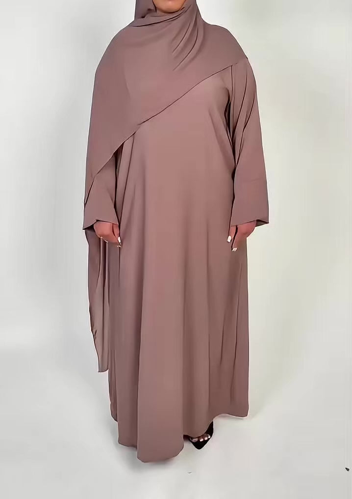 ABAYA L'ESSENCE TAUPE